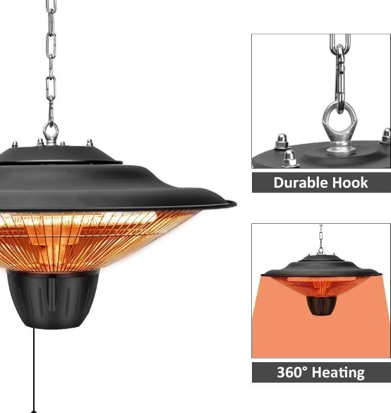 IP65 waterproof electric heater