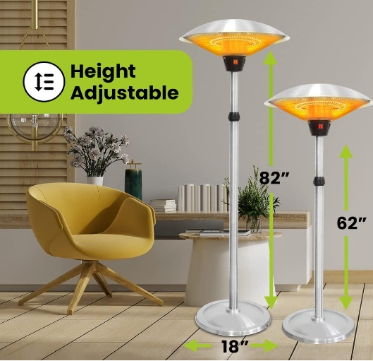 Ceiling mounted infrared heater
